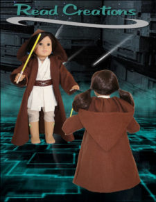 Galactic Warrior Robe | Read Creations for Dolls