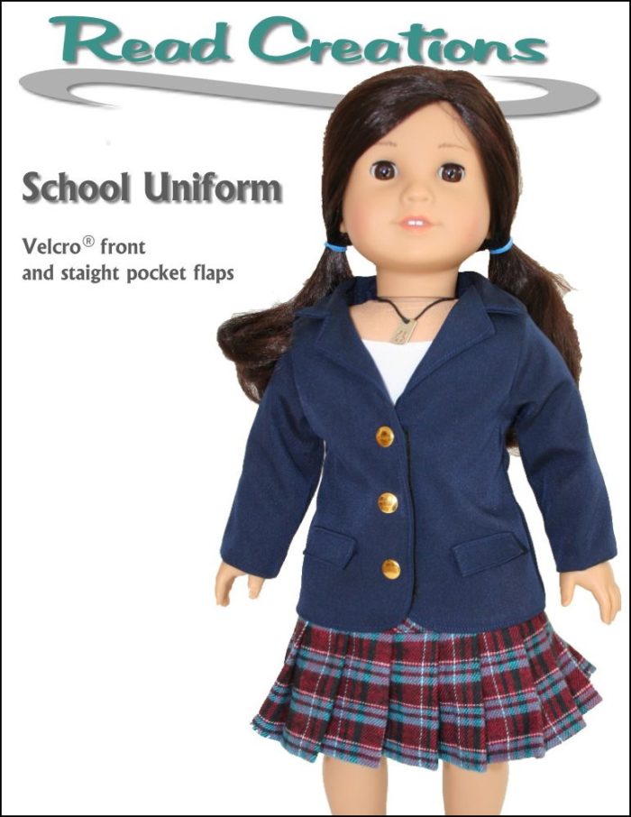 Riding jacket pattern for 18-inch dolls