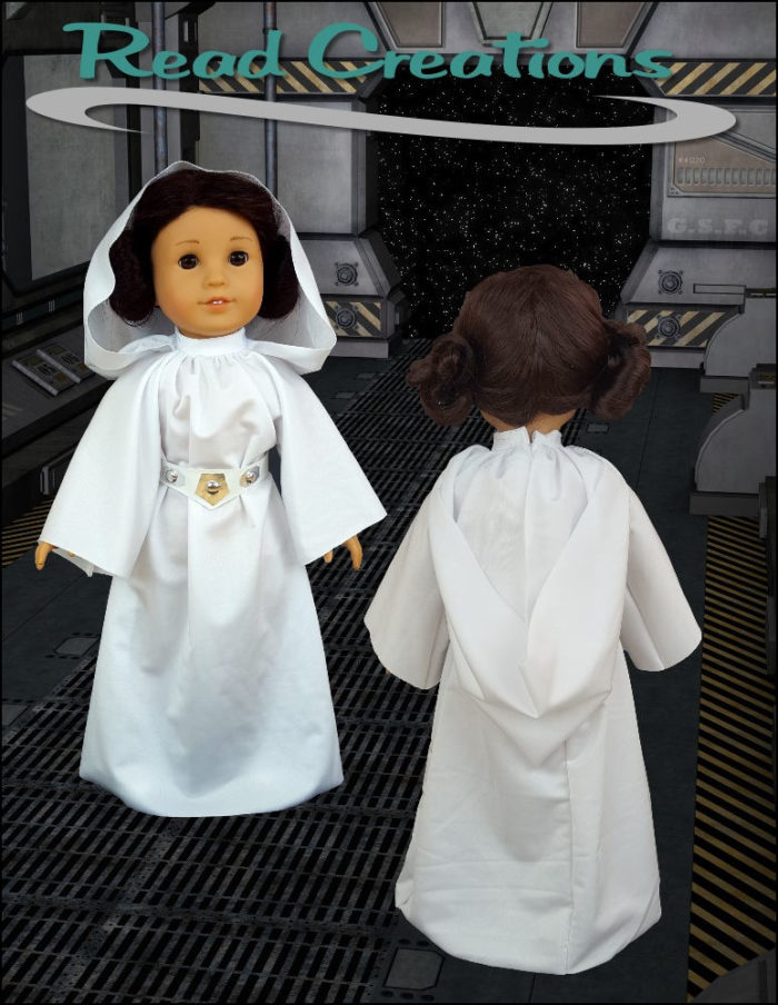 Galactic Princess pattern for 18-inch dolls
